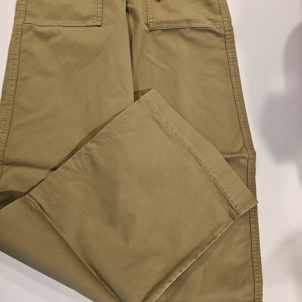Joe's Jeans Women's The Premium Cargo Wide Leg, Tannin, 23 - Picture 9 of 11